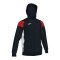 Joma Crew III Kapuzenjacke Schwarz - schwarz