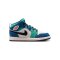 Jordan Air Jordan 1 Mid SE PS Kids Weiß - mehrfarbig