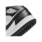 Jordan Air 1 Mid Damen Weiss Schwarz F101 - weiss