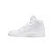 Jordan Air 1 Mid Weiss F136 - weiss