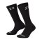 Jordan Essential Crew 3er Pack Socken Schwarz F010 - schwarz