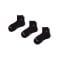 Jordan Everday Ankle 3er Pack Socken Schwarz - schwarz