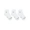 Jordan Everday Ankle 3er Pack Socken Weiß - weiss