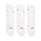 Jordan Everday Crew 3er Pack Socken Weiß - weiss