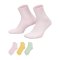 Jordan Everyday 3 Pairs Füßlinge Mehrfarbig F932 - mehrfarbig