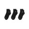 Jordan Everyday Ankle Socken 3er Pack Schwarz F010 - schwarz