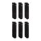 Jordan Everyday Crew 6er Pack Socken Schwarz F010 - schwarz
