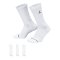 Jordan Everyday Crew Socken 3er Pack Weiss F100 - weiss
