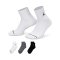 Jordan Everyday Cush Crew Socken 3er Pack Mehrfarbig F911 - schwarz
