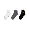 Jordan Everyday Cush Crew Socken 3er Pack Mehrfarbig F911 - schwarz