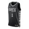 Jordan NBA San Antonio Spurs Statement Edition Swingman Trikot Schwarz F014 - grau