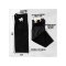 KEEPERsport 30cm x 80+15cm Handtuch Schwarz F0118 - schwarz