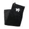 KEEPERsport 30cm x 80+15cm Handtuch Schwarz F0118 - schwarz