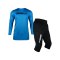 KEEPERSport Torwarttrikot Set Langarm Blau F904 - blau