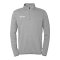 Kempa 1/4 Zip Sweatshirt Grau F31 - grau