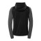 Kempa Kapuzenjacke Damen Schwarz F11 - schwarz