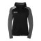 Kempa Kapuzenjacke Damen Schwarz F11 - schwarz