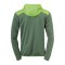 Kempa Emotion 2.0 Quarter Sweatshirt Grün F15 - gruen