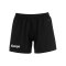 Kempa Player Short Damen Schwarz Weiss F01 - schwarz