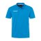 Kempa Poly Poloshirt Kids Hellblau F01 - blau