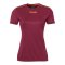 Kempa Poly T-Shirt Damen Dunkelrot F11 - rot