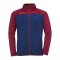 Kempa Prime Polyesterjacke Dunkelblau Rot F11 - blau