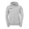 Kempa Status Kapuzenjacke Grau F03 - grau