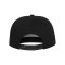 Merch 5 Panel Classic Snapback Cap Black Black - schwarz