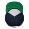 Merch 5 Panel Classic Snapback Cap Navy Green - blau