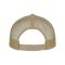Merch 5 Panel Retro Trucker Cap Khaki - gruen