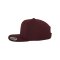 Merch Classic Snapback Cap Maroon Green - braun