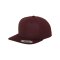 Merch Classic Snapback Cap Maroon Green - braun