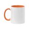 Merch Mug Two Tone 11oz Orange - orange