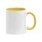 Merch Mug Two Tone 11oz Yellow - gelb