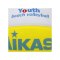 Mikasa Beachvolleyball SBV Youth Beach-Volleyball Ball Weiss - weiss