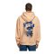 Mister Tee Le Papilloversized Hoody Beige - beige