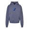 Mister Tee Le Papilloversized Hoody Blau - blau
