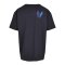 Mister Tee Le Papilloversized T-Shirt Blau - blau