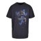 Mister Tee Le Papilloversized T-Shirt Blau - blau