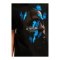 Mister Tee Le Papilloversized T-Shirt Schwarz - schwarz