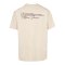 Mister Tee More Peace O T-Shirt Beige - beige