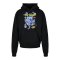 Mister Tee Psychadellic Oversized Hoody Schwarz - schwarz