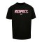 Mister Tee FootballS Coming Home Respect Oversize T-Shirt Schwarz - schwarz