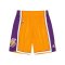 Mitchell and Ness NBA Los Angeles Lakers NBA LA Lakers Short Gold - gold