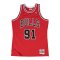 Mitchell and Ness 1997-1998 Dennis Mitchell T-Shirt Rot - rot