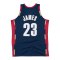 Mitchell and Ness NBA Cleveland Cavaliers 2008-2009 LeBron James Swingman Trikot Blau - blau