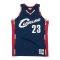 Mitchell and Ness NBA Cleveland Cavaliers 2008-2009 LeBron James Swingman Trikot Blau - blau