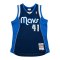Mitchell and Ness NBA Dallas Mavericks 2011-2012 Dirk Nowitzki Swingman Trikot Blau - 