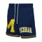 Mitchell and Ness NCAA Team Origins 7 Inch Mesh VNTG Logo University of Michigan Short Blau - blau
