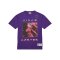 NBA TORONTO RAPTORS VINCE CARTER HEAVYWEIGHT PREMIUM PLAYER VINTAGE LOGO T-SHIRT - lila